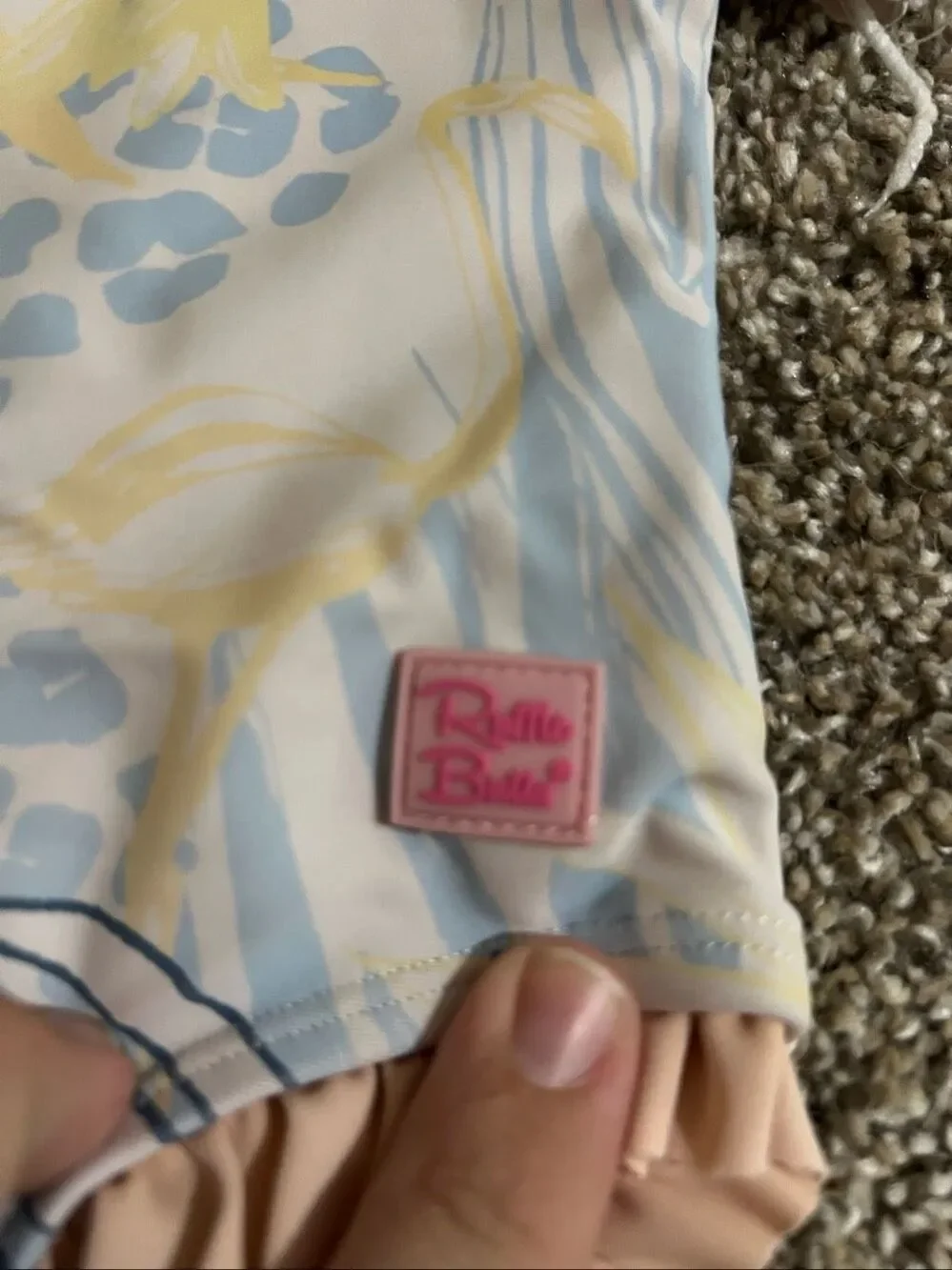 Ruffle Butts One Piece Swimsuit Little Girls Size 2T